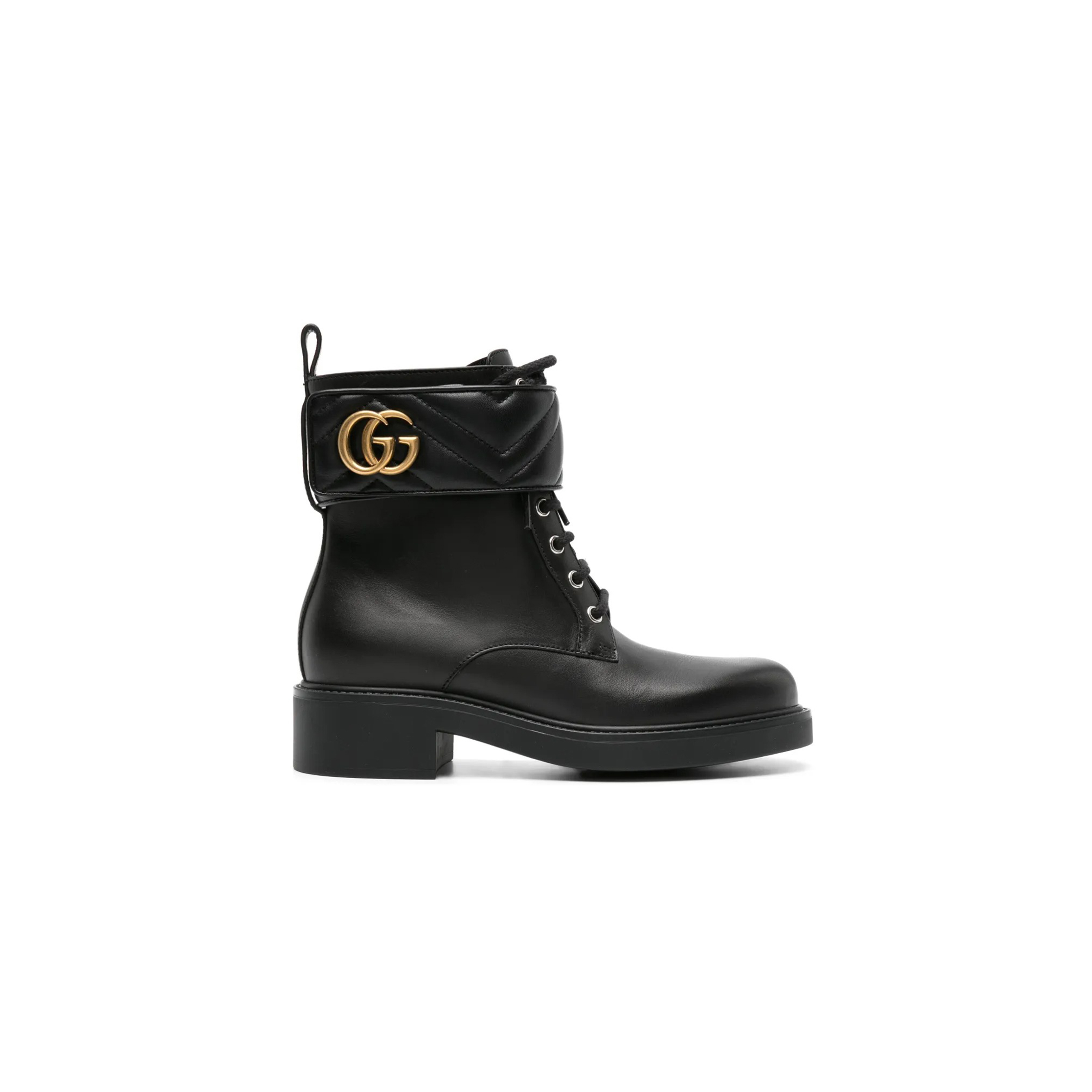 GUCCI DOUBLE G LOGO ANKLE BOOTS GUCCI DOUBLE G LOGO ANKLE BOOTS